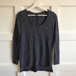 Banana Republic Striped Long-Sleeve